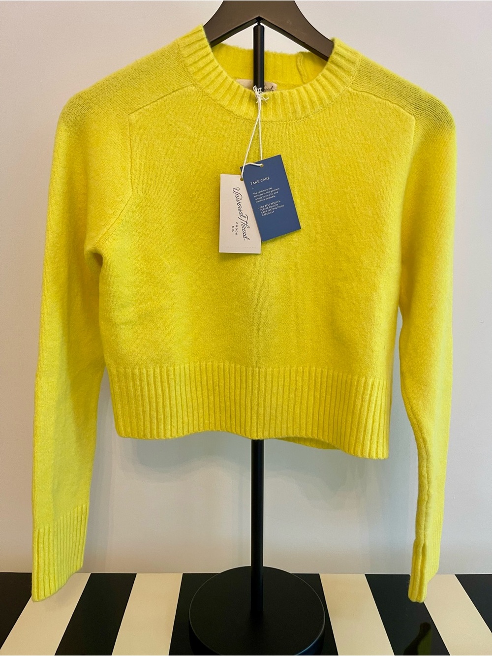 Bright Yellow Sweater by Universal Thread